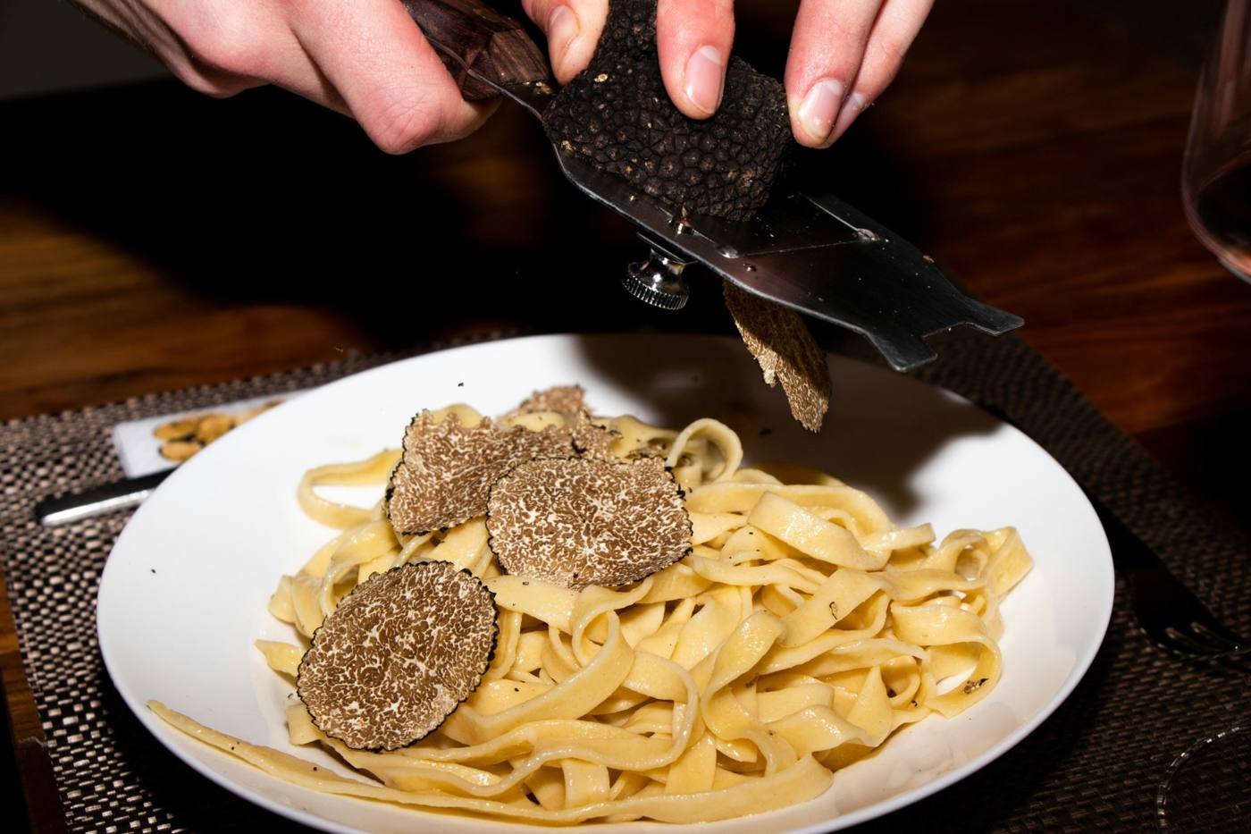 Truffle tagliatelle